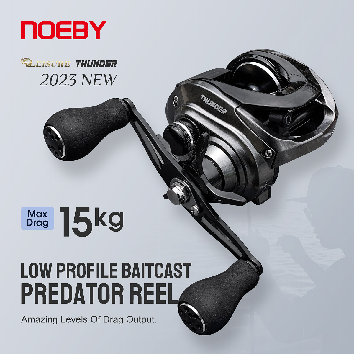 Abu Garcia Reel Max - Noeby Baitcasting Reel 15Kg Max Slepen