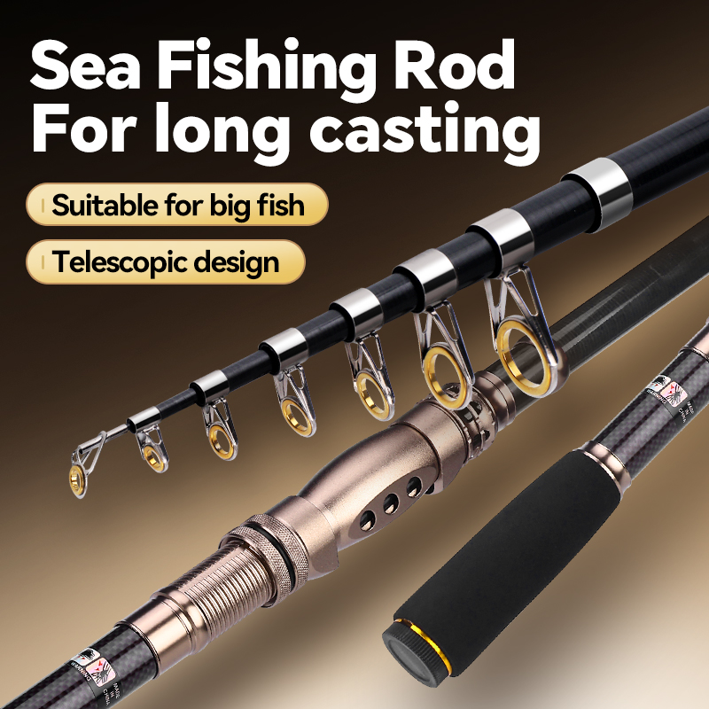 Fishing Rod Surf - WEIHE Telescopische 1.8-3.3m Hengels Ultralichte Carbon