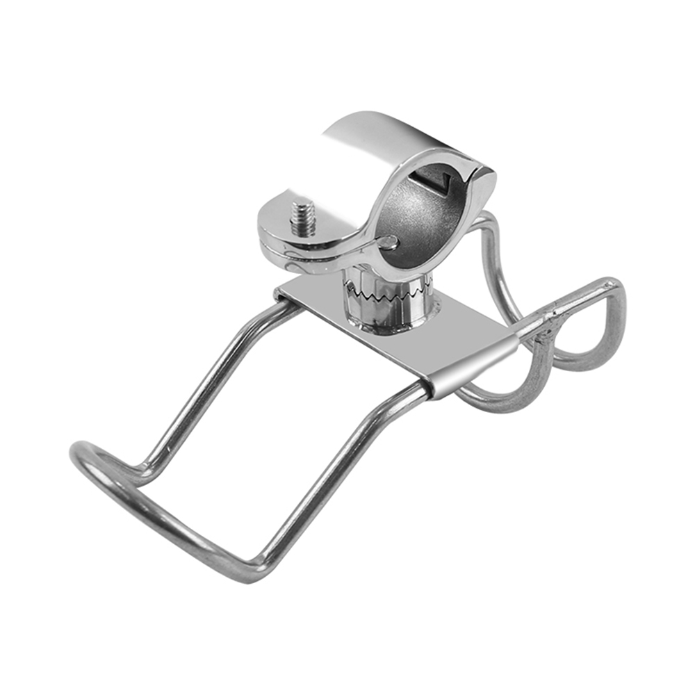 Fishing Rod Boat - Boot Hengelhouder Clamp-on RVS 25/32mm Rail