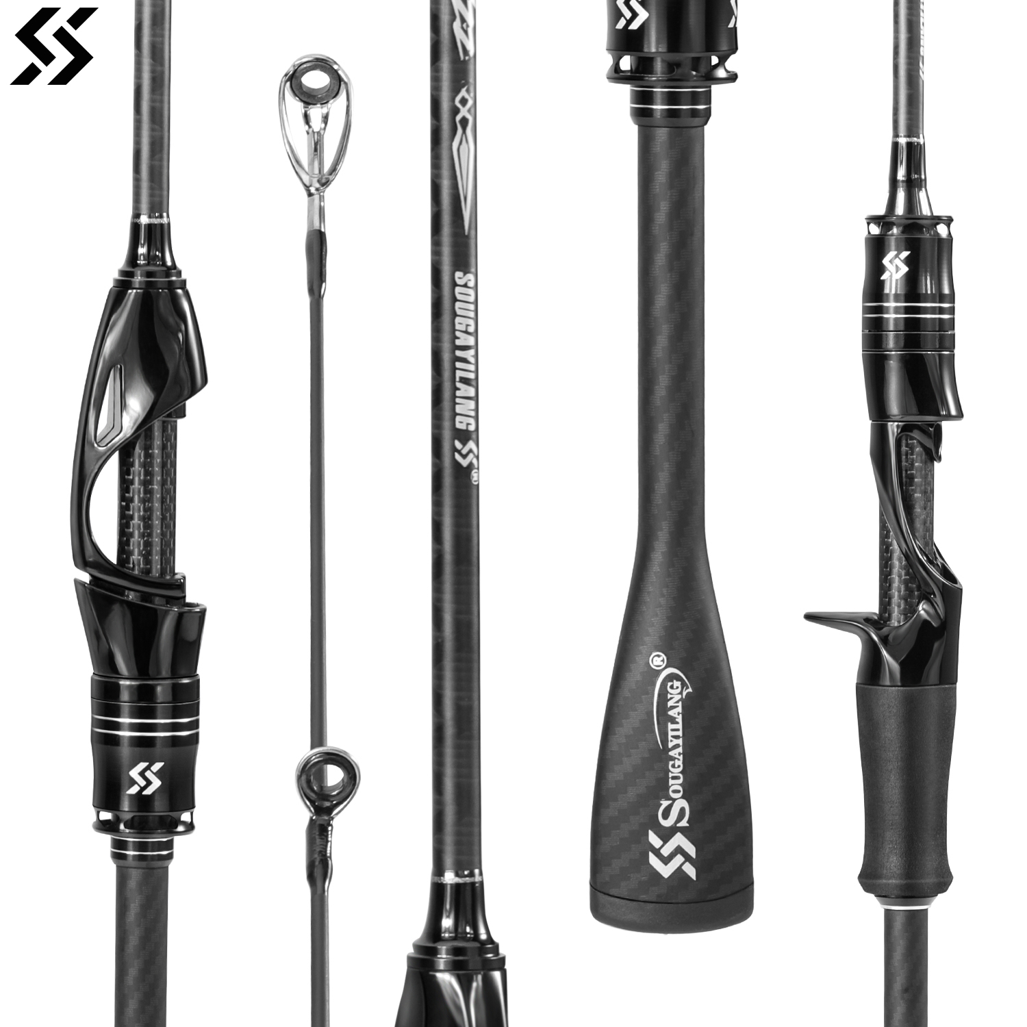 Fishing Rod Surf - Sougayilang Full Carbon Hengel Stevige Gevoelige