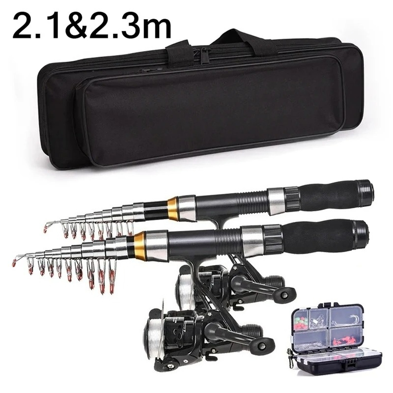 BRAVMAK 2.1/2.3 mTelescopische - Fishing Rod Spinning recensie en prijs